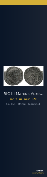 RIC III Marcus Aurelius 176 — CANOA