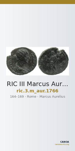 RIC III Marcus Aurelius 1766 — CANOA