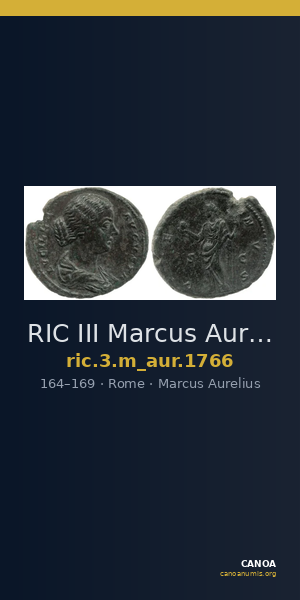RIC III Marcus Aurelius 1766 — CANOA