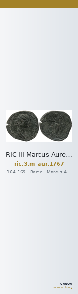 RIC III Marcus Aurelius 1767 — CANOA