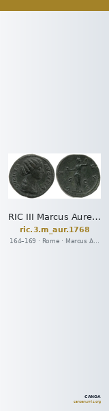RIC III Marcus Aurelius 1768 — CANOA