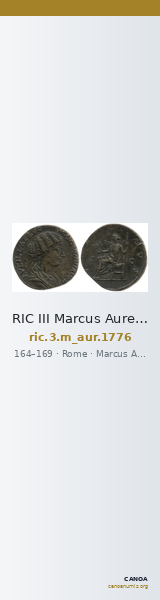 RIC III Marcus Aurelius 1776 — CANOA