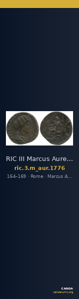 RIC III Marcus Aurelius 1776 — CANOA