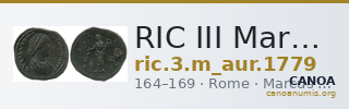 RIC III Marcus Aurelius 1779 — CANOA