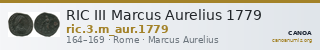 RIC III Marcus Aurelius 1779 — CANOA