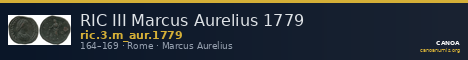 RIC III Marcus Aurelius 1779 — CANOA