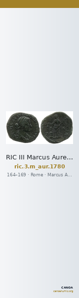 RIC III Marcus Aurelius 1780 — CANOA