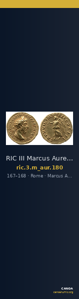 RIC III Marcus Aurelius 180 — CANOA
