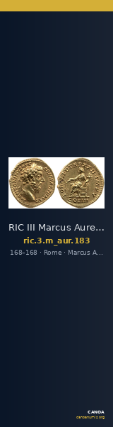 RIC III Marcus Aurelius 183 — CANOA