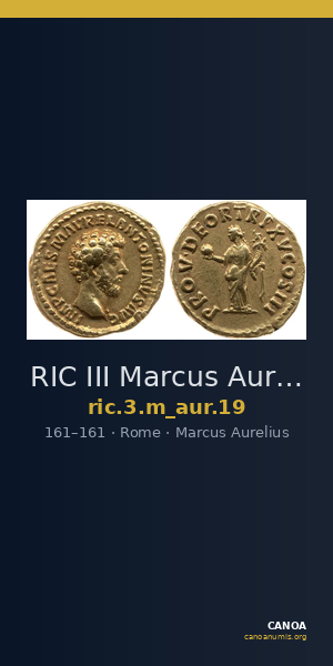 RIC III Marcus Aurelius 19 — CANOA