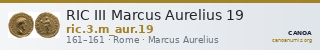 RIC III Marcus Aurelius 19 — CANOA