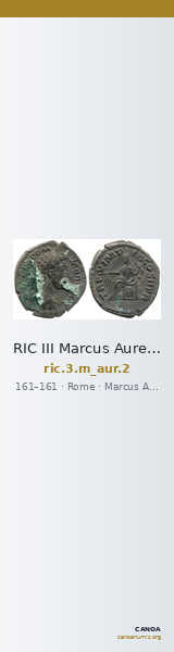 RIC III Marcus Aurelius 2 — CANOA