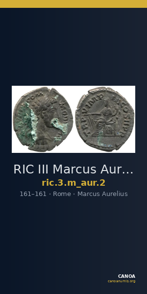 RIC III Marcus Aurelius 2 — CANOA