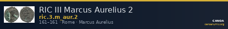 RIC III Marcus Aurelius 2 — CANOA