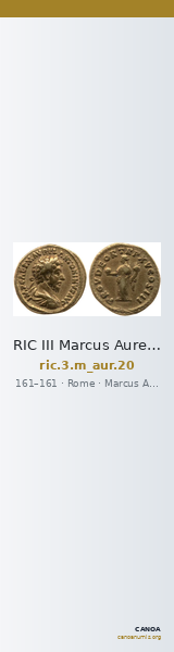 RIC III Marcus Aurelius 20 — CANOA