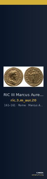 RIC III Marcus Aurelius 20 — CANOA