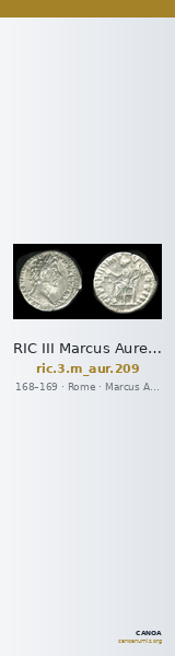RIC III Marcus Aurelius 209 — CANOA