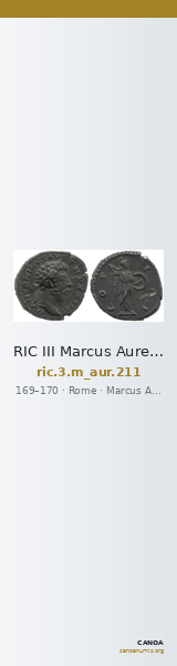 RIC III Marcus Aurelius 211 — CANOA