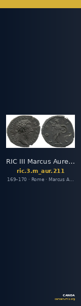 RIC III Marcus Aurelius 211 — CANOA