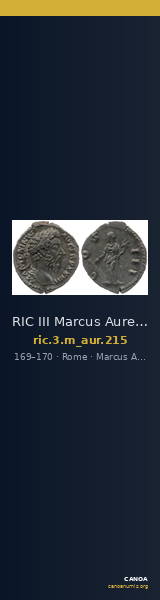 RIC III Marcus Aurelius 215 — CANOA