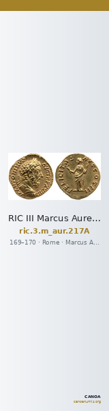 RIC III Marcus Aurelius 217A — CANOA