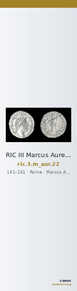 RIC III Marcus Aurelius 22 — CANOA