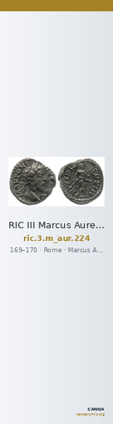 RIC III Marcus Aurelius 224 — CANOA