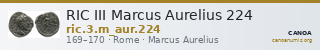 RIC III Marcus Aurelius 224 — CANOA