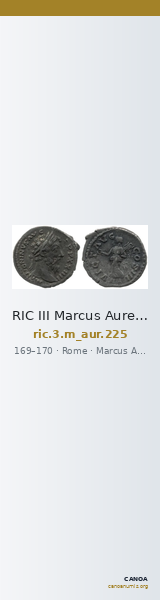 RIC III Marcus Aurelius 225 — CANOA
