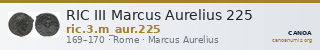 RIC III Marcus Aurelius 225 — CANOA