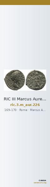 RIC III Marcus Aurelius 226 — CANOA