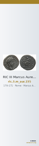 RIC III Marcus Aurelius 235 — CANOA