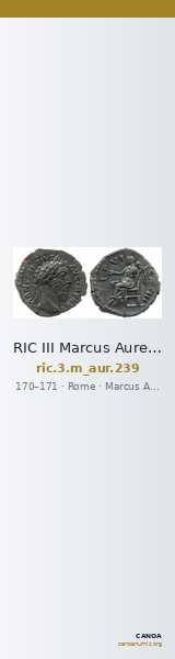 RIC III Marcus Aurelius 239 — CANOA