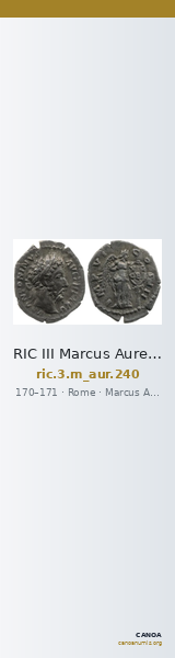 RIC III Marcus Aurelius 240 — CANOA