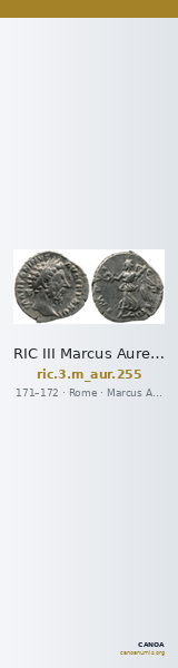 RIC III Marcus Aurelius 255 — CANOA