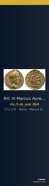 RIC III Marcus Aurelius 264 — CANOA