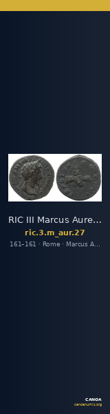 RIC III Marcus Aurelius 27 — CANOA