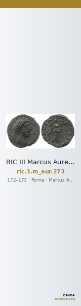 RIC III Marcus Aurelius 273 — CANOA
