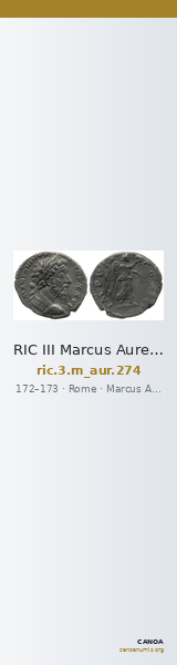 RIC III Marcus Aurelius 274 — CANOA