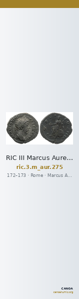 RIC III Marcus Aurelius 275 — CANOA