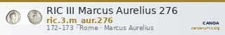 RIC III Marcus Aurelius 276 — CANOA