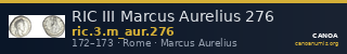RIC III Marcus Aurelius 276 — CANOA