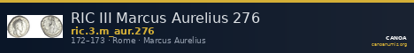 RIC III Marcus Aurelius 276 — CANOA