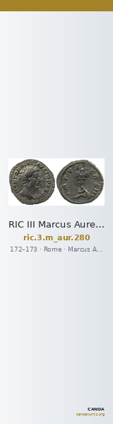 RIC III Marcus Aurelius 280 — CANOA