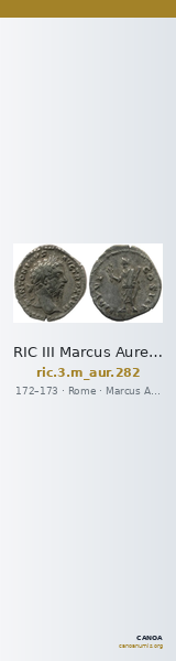 RIC III Marcus Aurelius 282 — CANOA