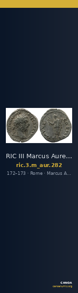RIC III Marcus Aurelius 282 — CANOA