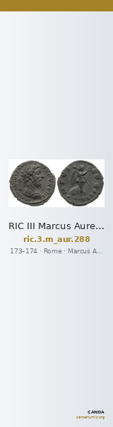 RIC III Marcus Aurelius 288 — CANOA