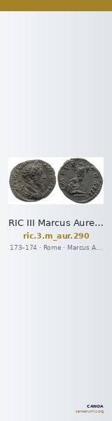 RIC III Marcus Aurelius 290 — CANOA