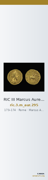 RIC III Marcus Aurelius 295 — CANOA