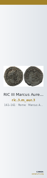RIC III Marcus Aurelius 3 — CANOA